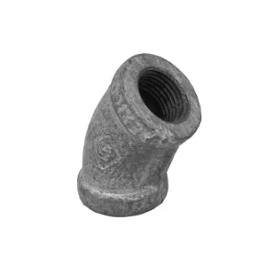 Codo 45° Galvanizado 1/8"